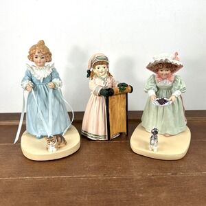 Set of 3, Maud Humphrey‎ Bogart Hamilton Figurine Lot, 910066 H1308 H1355